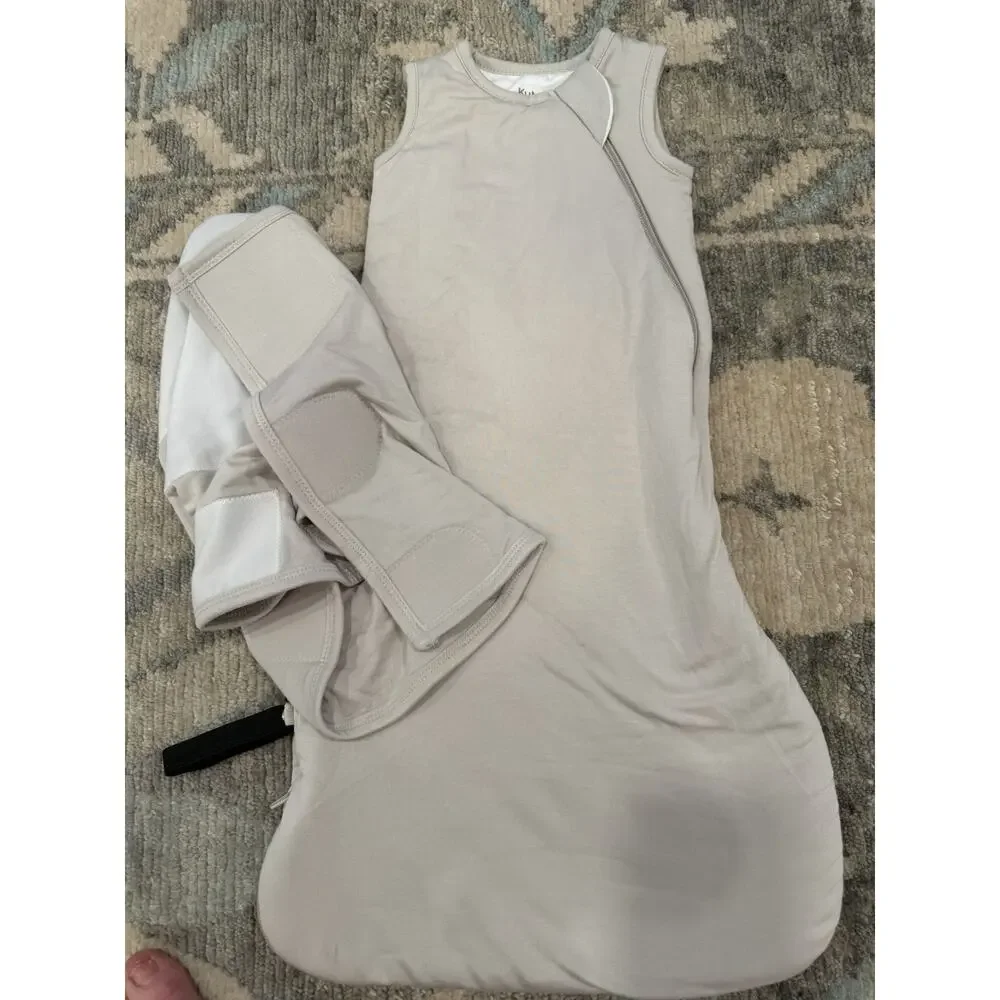 Kyte BABY Sleep Bag Swaddler Grey/oat XS (7-13 Lbs) NEW $75